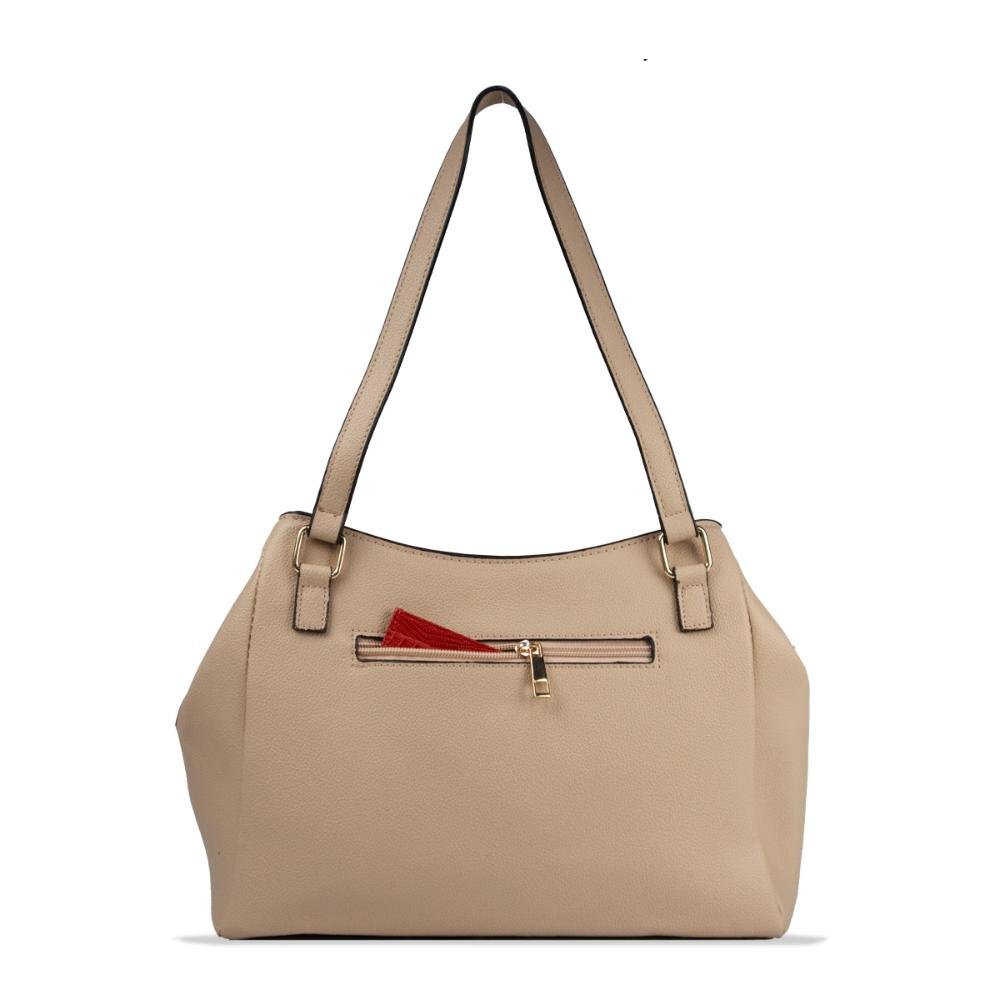 Bolsa Ombro Classic SS23003OW Le Postiche Bege 2