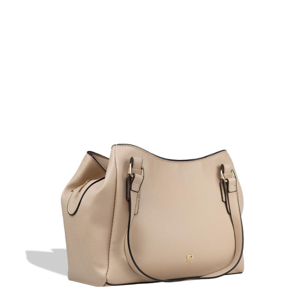 Bolsa Ombro Classic SS23003OW Le Postiche Bege 3