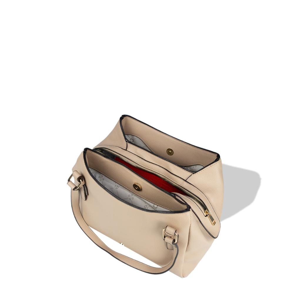 Bolsa Ombro Classic SS23003OW Le Postiche Bege 4