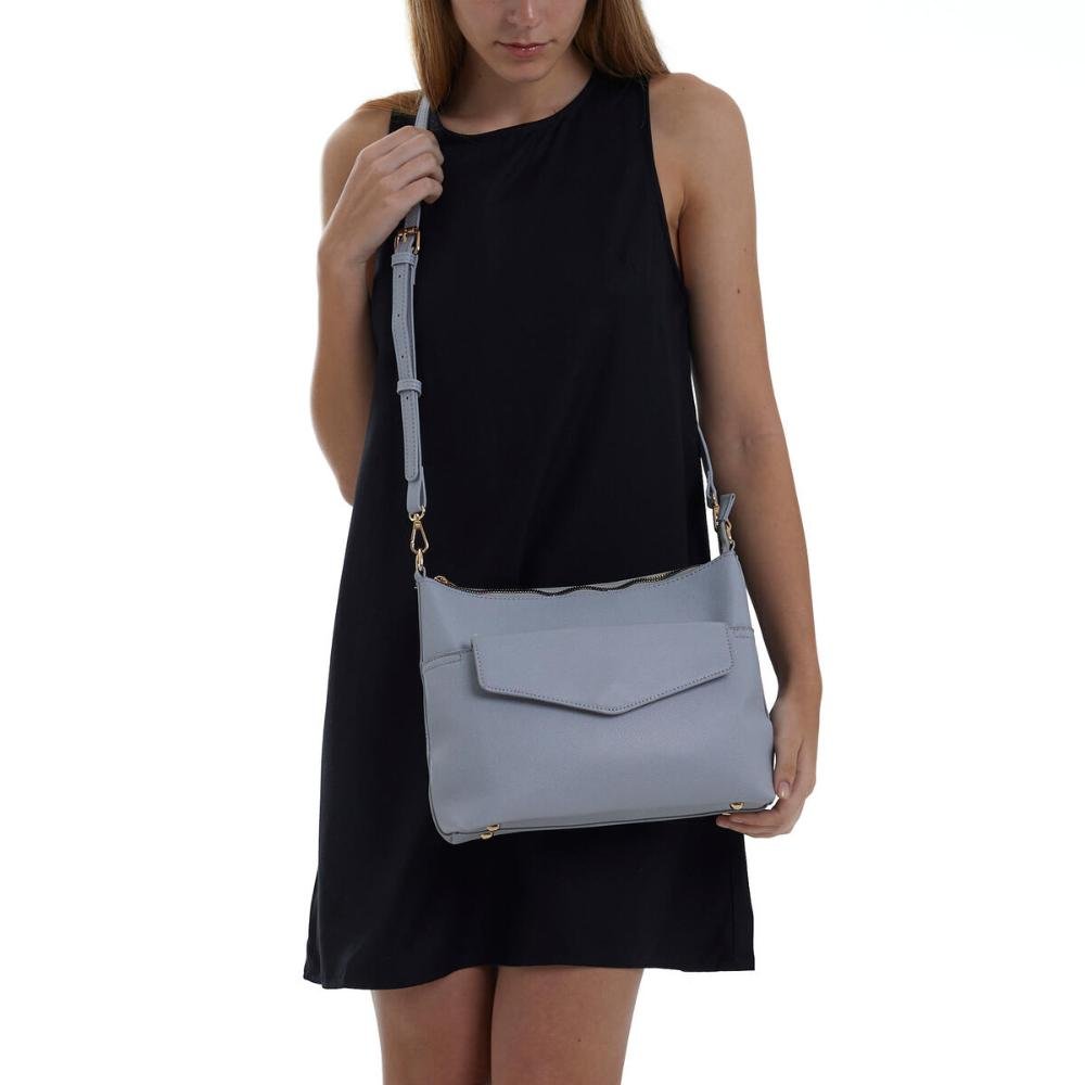 Bolsa Tiracolo 2 em 1 SS23007 Le Postiche Azul Claro 2