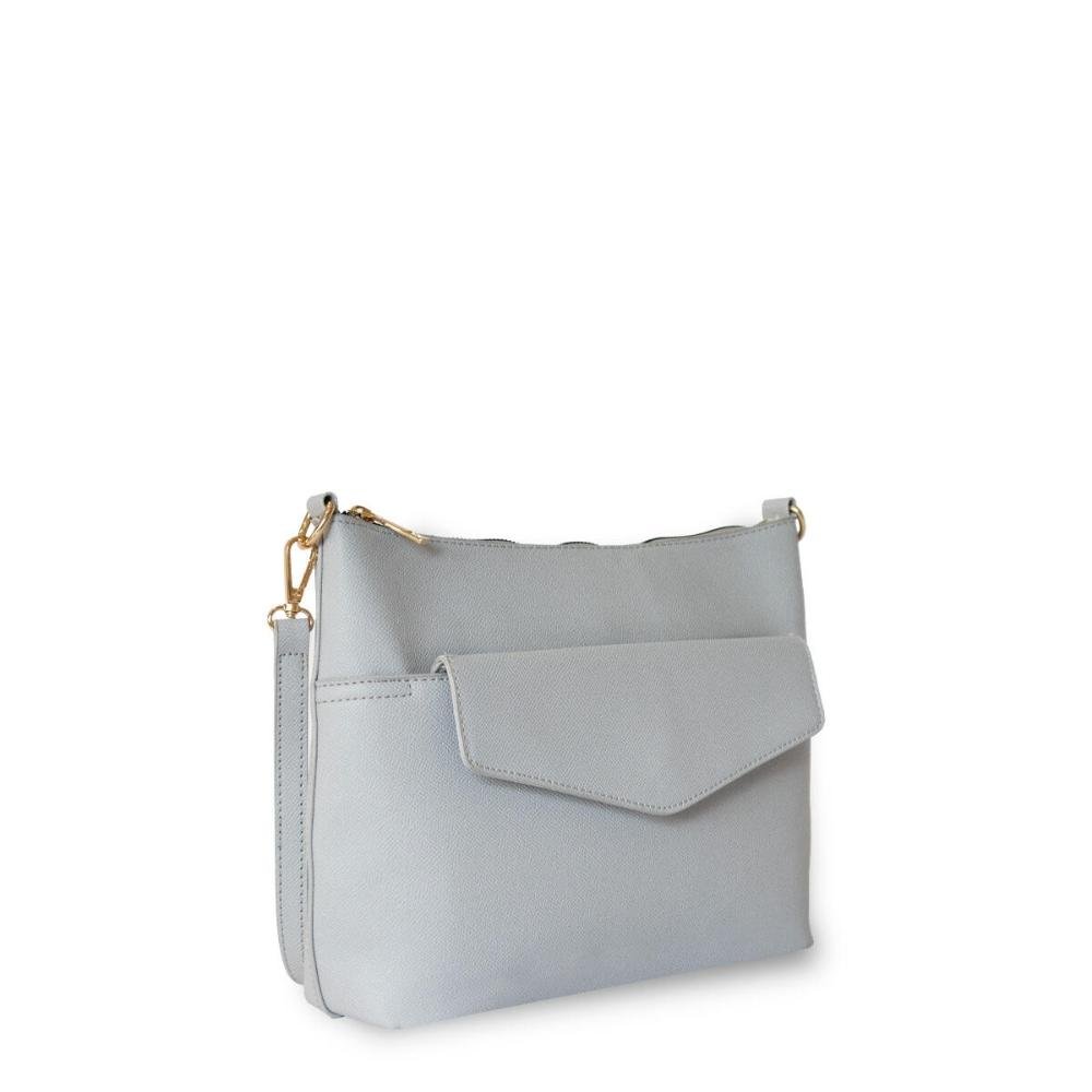 Bolsa Tiracolo 2 em 1 SS23007 Le Postiche Azul Claro 5