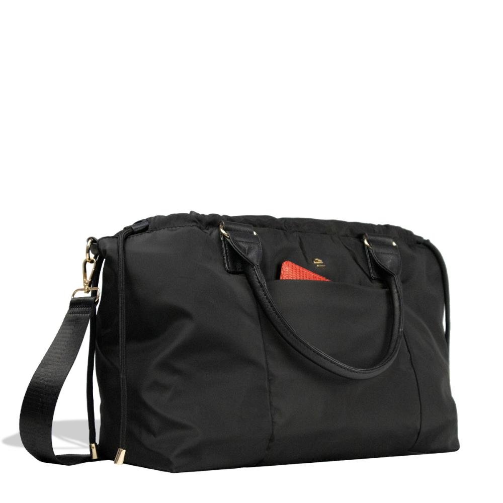 Bolsa Transversal e Mão Sport Nylon Le Postiche Preto 7
