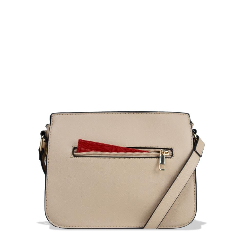 Bolsa Transversal Essentials SS23010CA Le Postiche Nude 2
