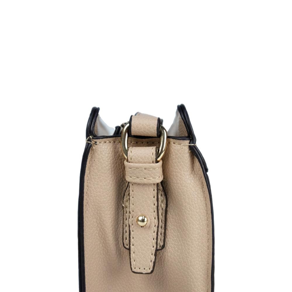 Bolsa Transversal Classic SS23008OW Le Postiche Bege 5