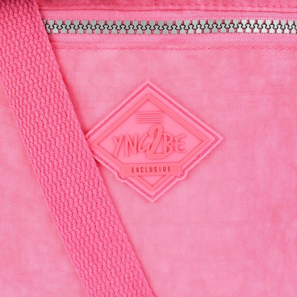 Bolsa Transversal Juvenil Crinkle Salmão 4