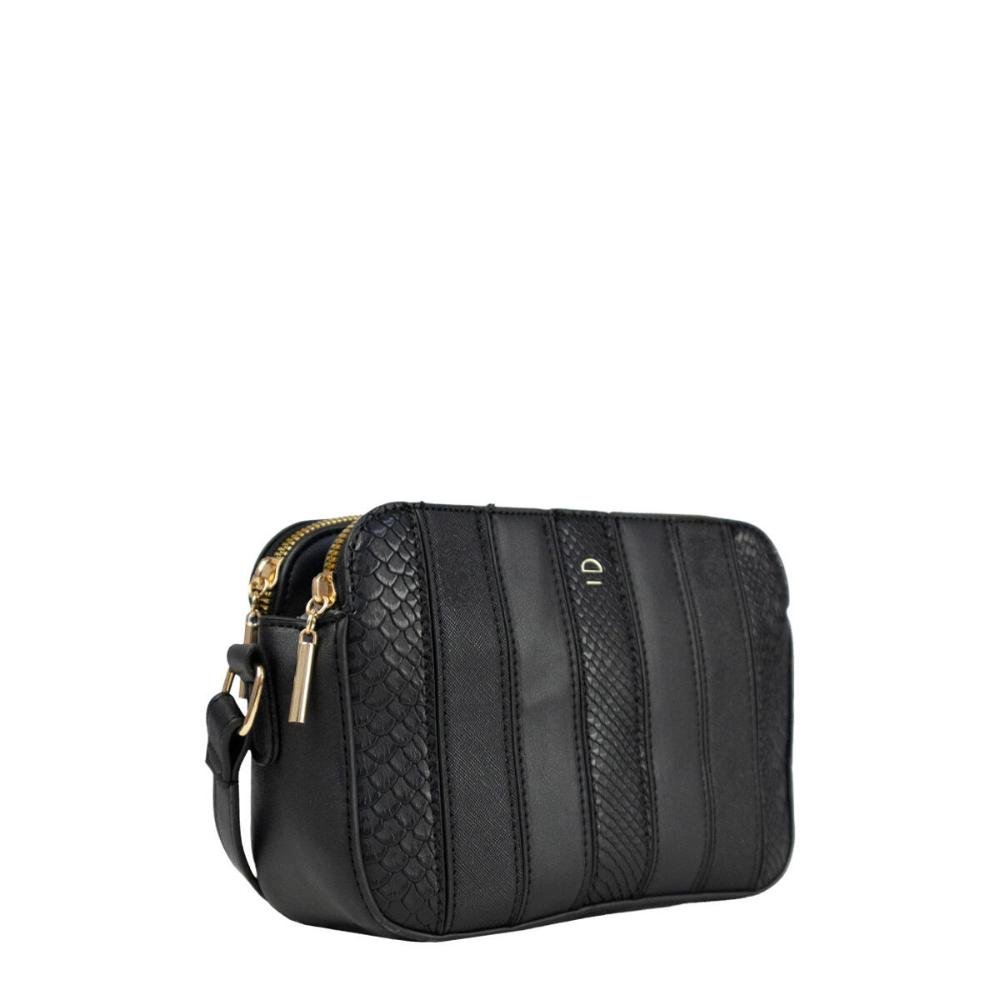 Bolsa Transversal Mix BS67346LP Le Postiche Preto 4