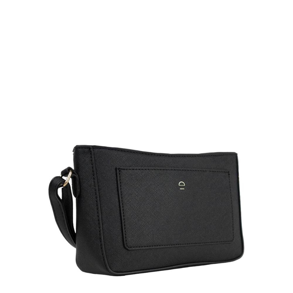 Bolsa Transversal Saffiano Basic BS67373LP Le Postiche Preto 4