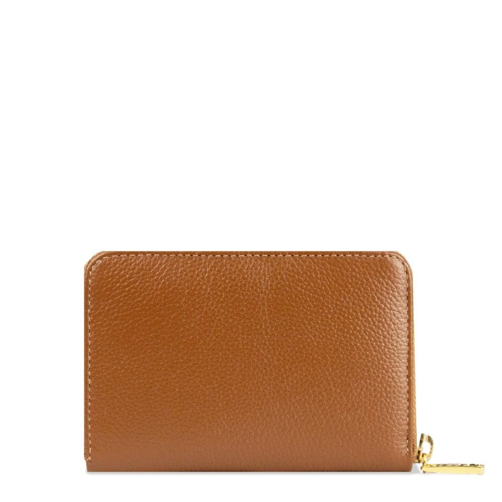 Carteira Couro Feminina F39441K2C Le Postiche Caramelo 2