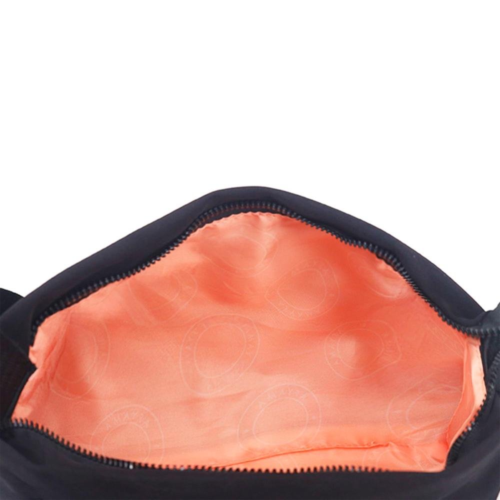 Bolsa Transversal Nylon New Sport Amayra Preto 3