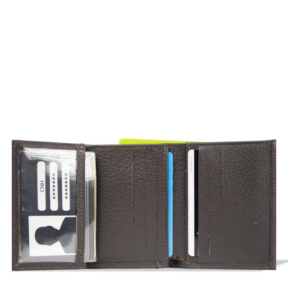 Carteira Masculina Casual M217-3B Stradda Café 3