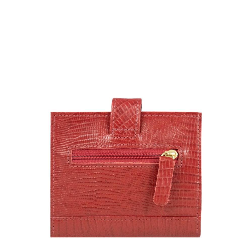 Carteira Couro Feminina Lingueta LZ 2411728 Le Postiche Vermelho 2