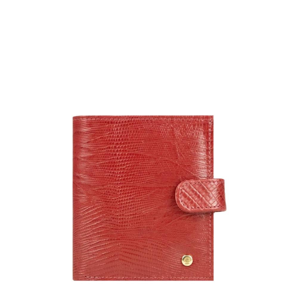 Carteira Couro Feminina Lingueta LZ 2411728 Le Postiche Vermelho 4