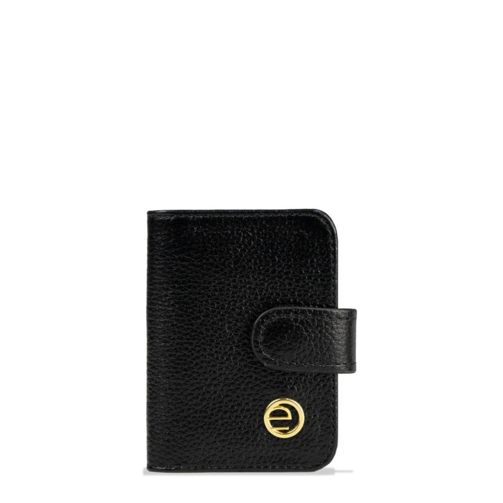 Carteira Feminina Couro Casual Line Le Postiche Preto 4