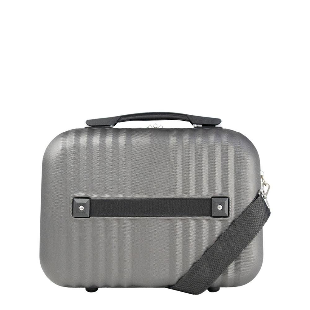 Frasqueira de Viagem Rígida ABS Hamburgo Stradda Grafite 3