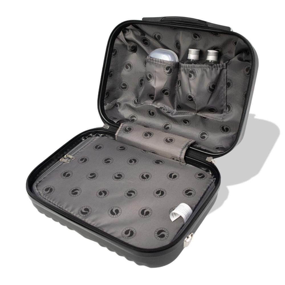 Frasqueira de Viagem Rígida ABS Hamburgo Stradda Grafite 7