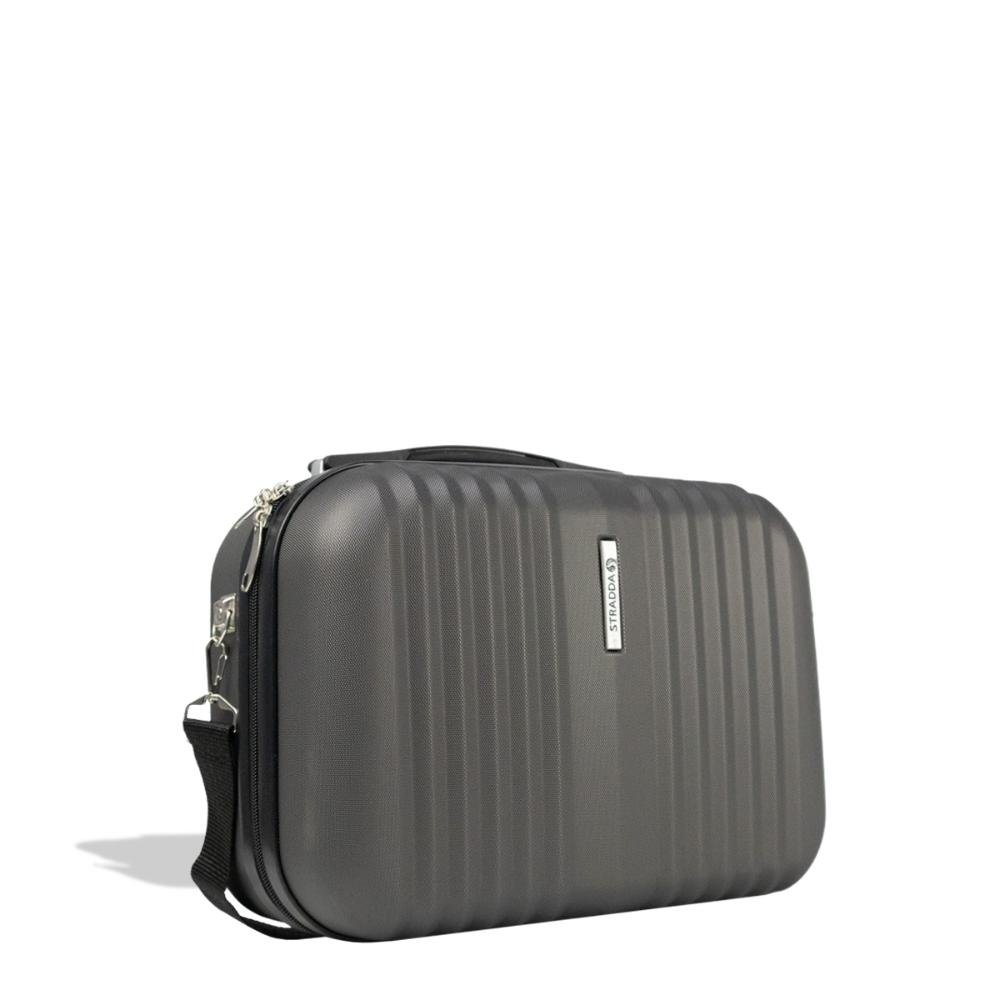 Frasqueira de Viagem Rígida ABS Hamburgo Stradda Grafite 9