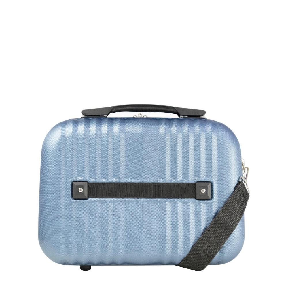 Frasqueira de Viagem Rígida ABS Hamburgo Stradda Azul 2