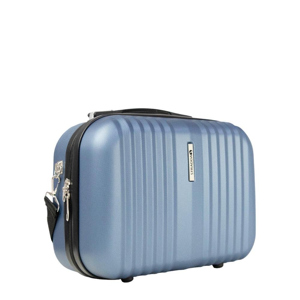 Frasqueira de Viagem Rígida ABS Hamburgo Stradda Azul 3