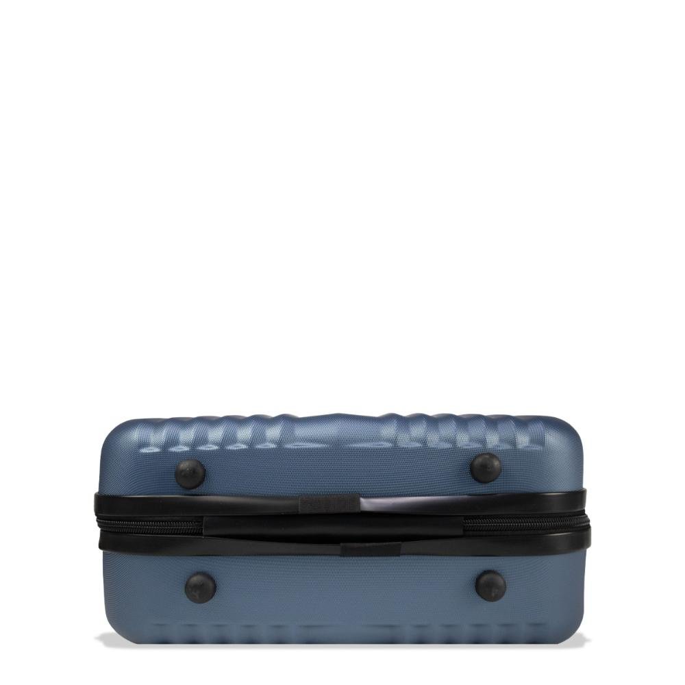 Frasqueira de Viagem Rígida ABS Hamburgo Stradda Azul 9