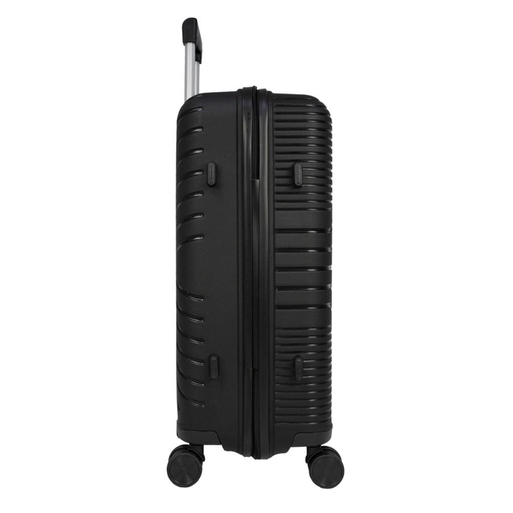 Mala de Viagem Grande 32 Kg Polipropileno Rodas Giro 360° Chicago Day By Day Preto 4