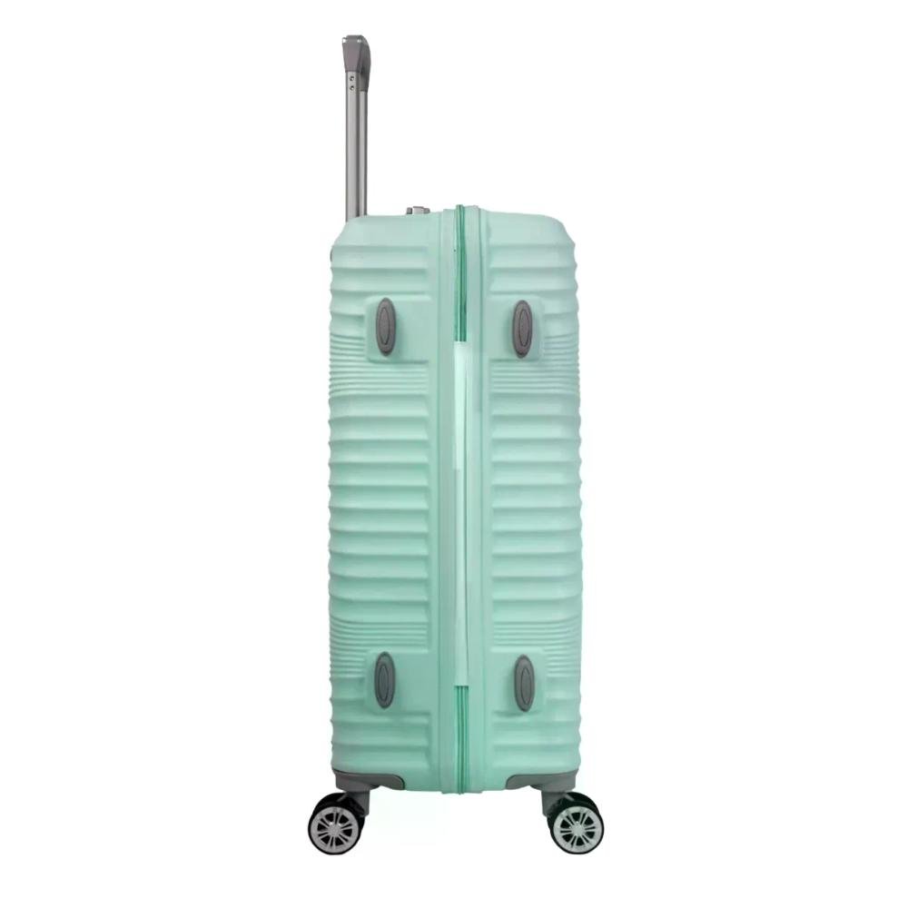 Mala Grande 32kg Rígida Rodas Giro 360º Hamburgo Stradda  Azul Claro 4