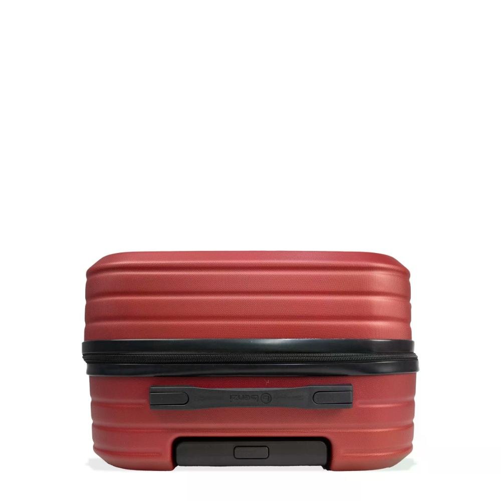 Mala Grande 32kg Rígida Rodas Giro 360º Hamburgo Stradda Vermelho 7
