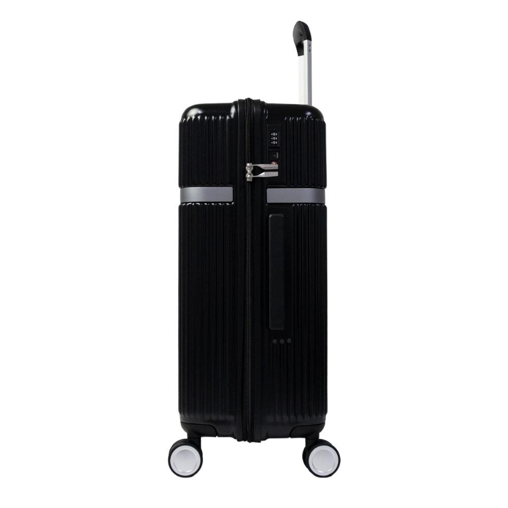 Mala Grande 32kg com Rodas Giro 360º Style Line Echolac Preto 3