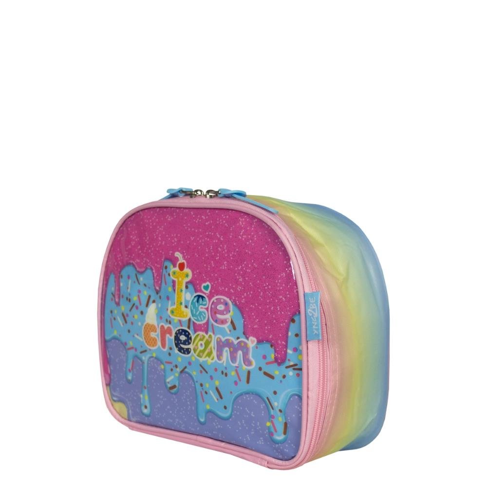 Lancheira Ice Cream Infantil Luxcel Rosa 2