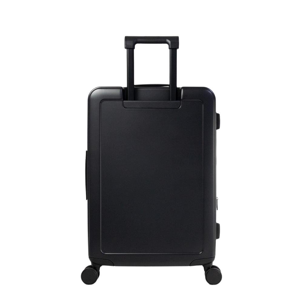 Mala Média 23kg com Rodas Giro 360º Policarbonato Monte Carlo Le Postiche Preto 3