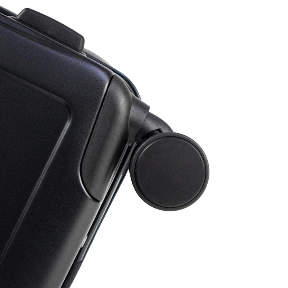 Mala Média 23kg com Rodas Giro 360º Policarbonato Monte Carlo Le Postiche Preto 7