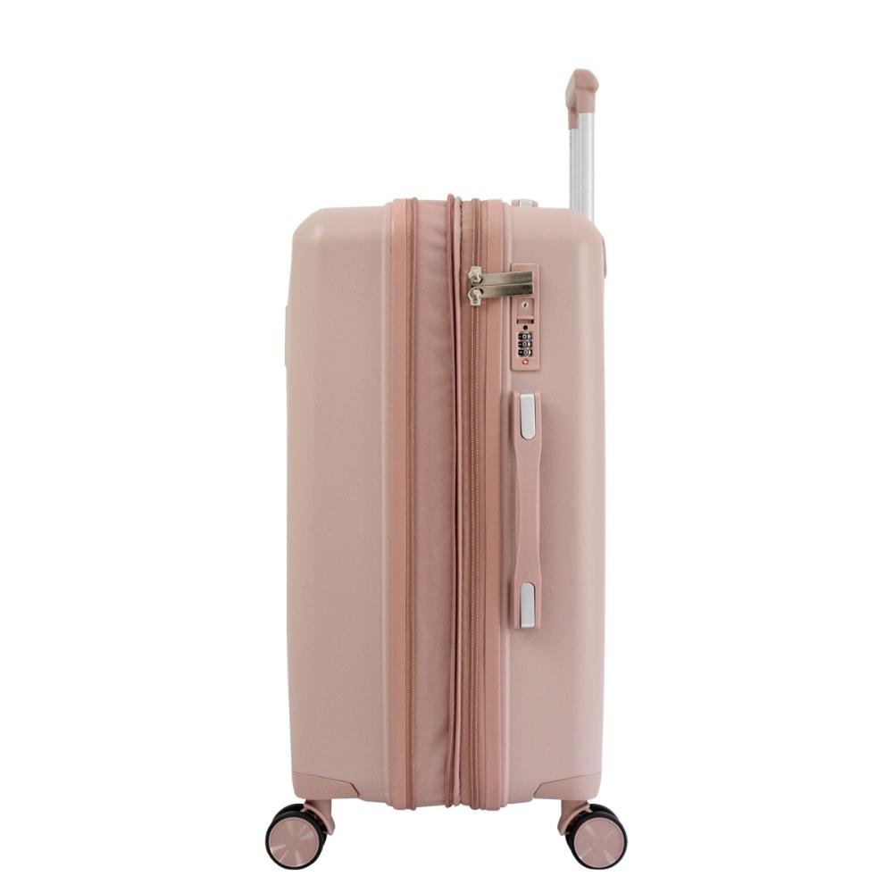 Mala Média 23Kg Polipropileno Rodas Giro 360º Madrid Le Postiche Rose 3