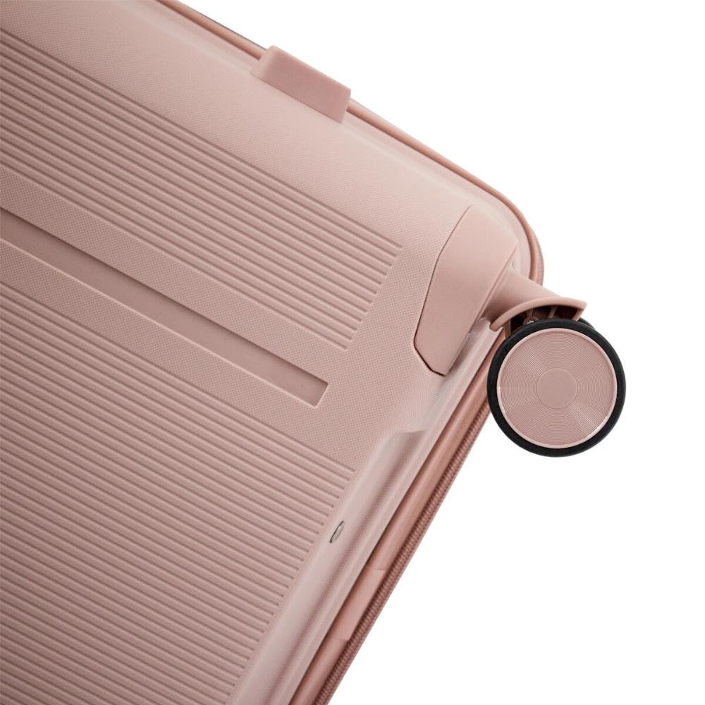 Mala Grande 32kg Polipropileno Rodas Giro 360º Madrid Le Postiche Rose 6