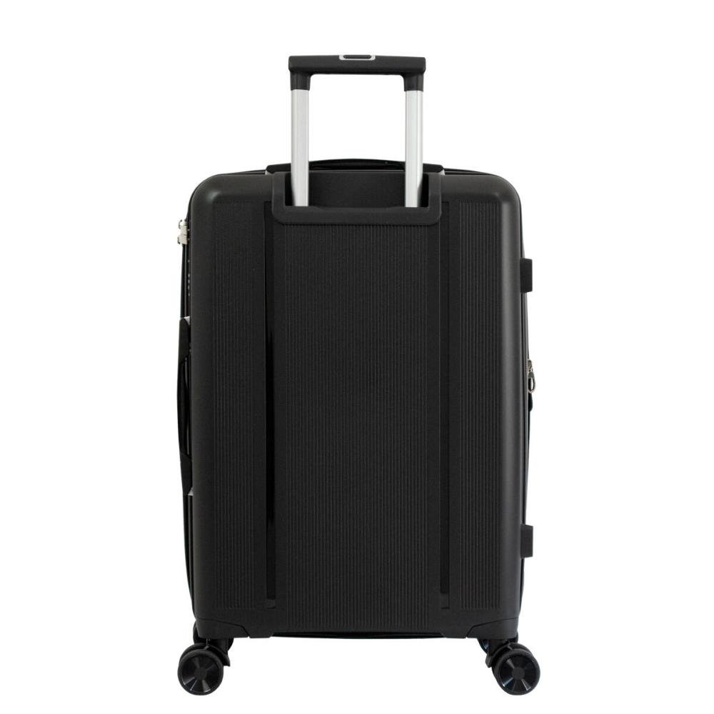 Mala Grande 32kg Polipropileno Rodas Giro 360º Madrid Le Postiche Preto 2