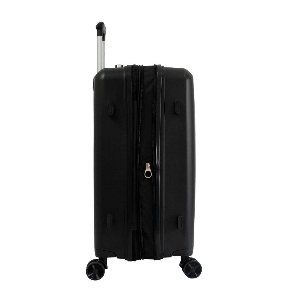 Mala Grande 32kg Polipropileno Rodas Giro 360º Madrid Le Postiche Preto 4