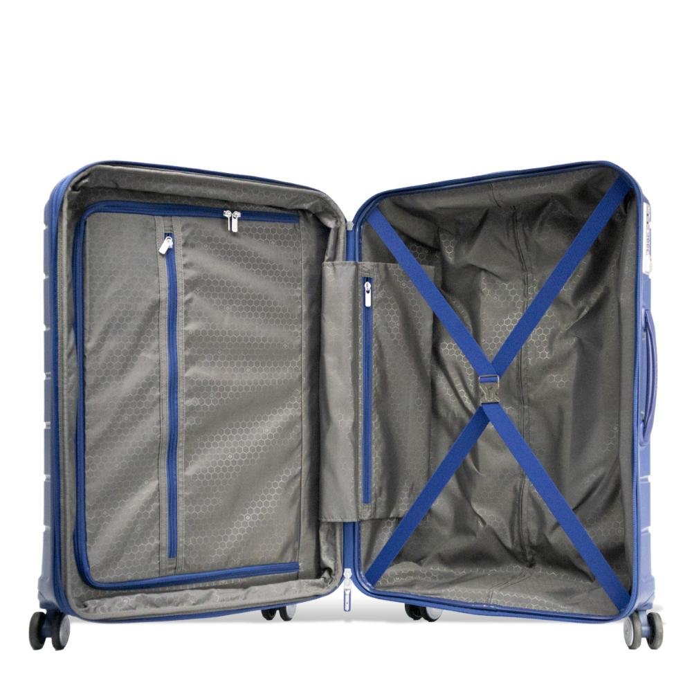Mala Média 23kg com Rodas Giro 360º Polipropileno Octolite Samsonite Azul Marinho 5