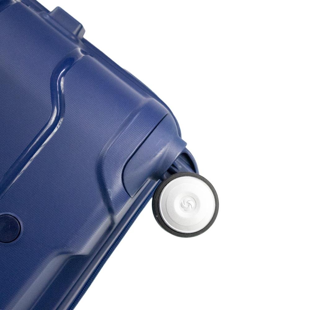 Mala Média 23kg com Rodas Giro 360º Polipropileno Octolite Samsonite Azul Marinho 9