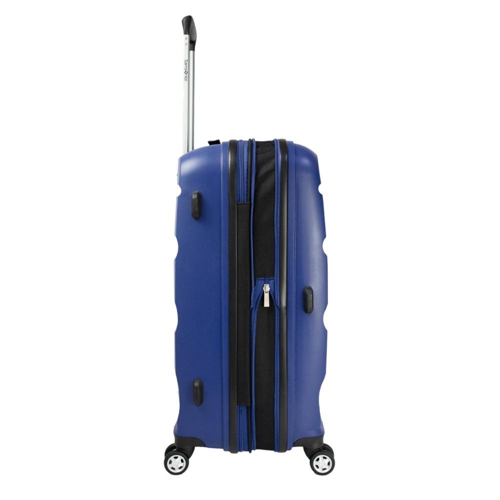 Mala Grande 32kg Polipropileno Rodas Giro 360º Spin Air Samsonite Azul 4