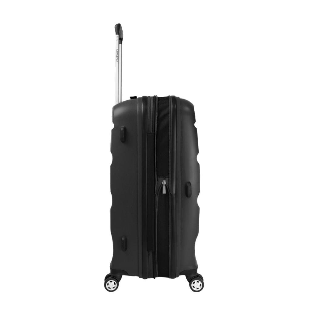 Mala Média 23kg Polipropileno com Rodas Giro 360° Rígida Spin Air Samsonite Preto 4