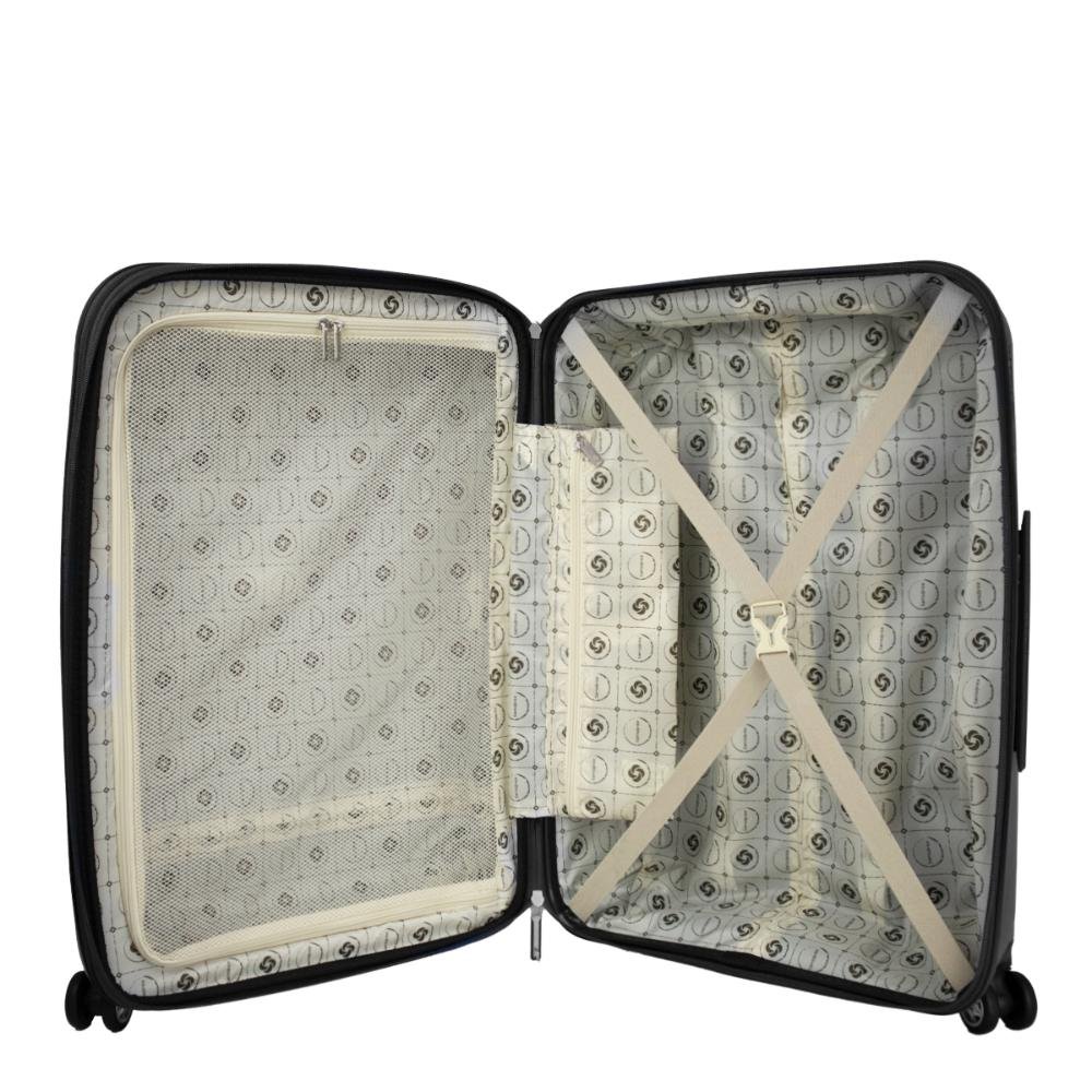 Mala Média 23kg Polipropileno com Rodas Giro 360° Rígida Spin Air Samsonite Preto 8