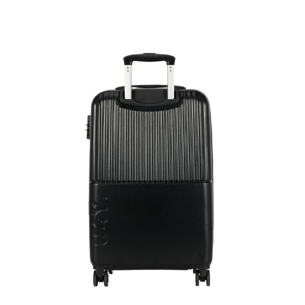 Mala Pequena de Bordo 10kg Rígida com Rodas Giro 360º Pop Up4You Preto 2