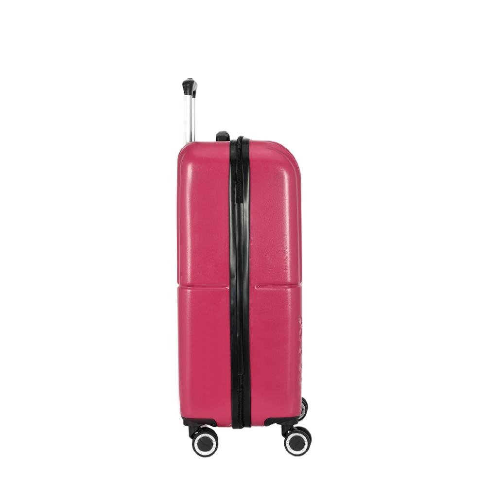 Mala Pequena de Bordo 10kg Rígida com Rodas Giro 360º Pop Up4You Vinho 4