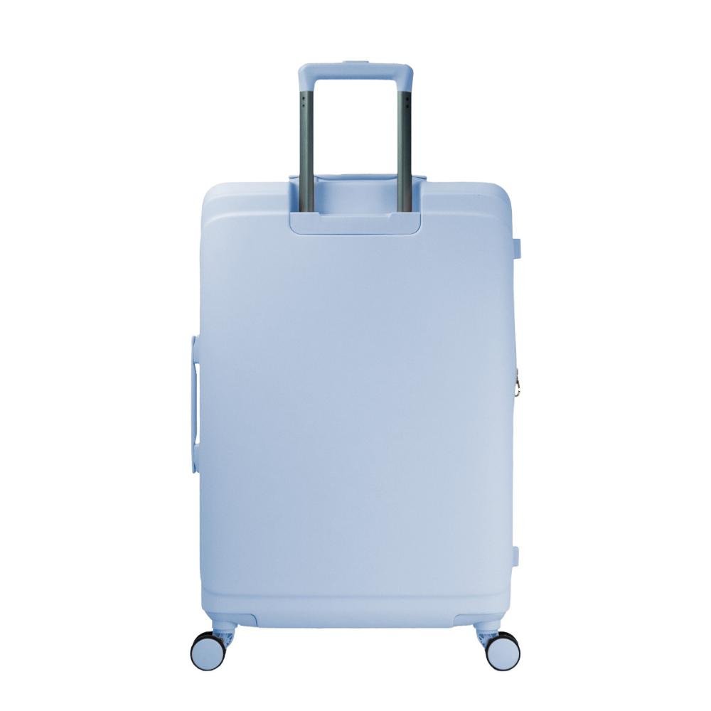 Mala Média 23kg Rígida com Rodas 360º Eco Line Echolac Azul 2