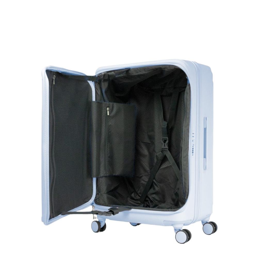 Mala Média 23kg Rígida com Rodas 360º Eco Line Echolac Azul 5