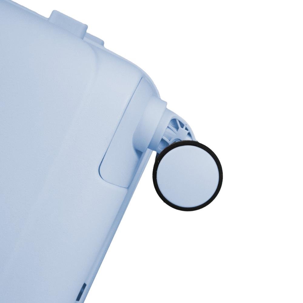 Mala Média 23kg Rígida com Rodas 360º Eco Line Echolac Azul 6