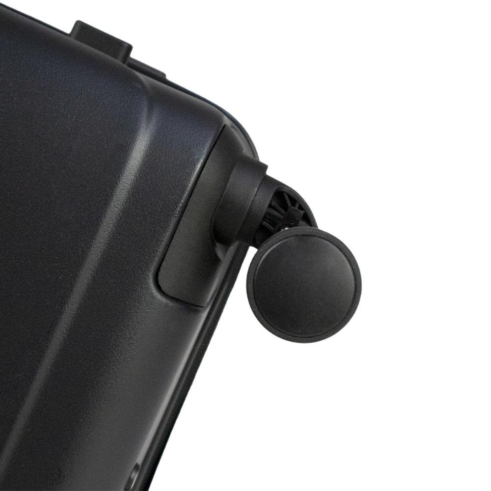 Mala Média 23kg Rígida com Rodas 360º Eco Line Echolac Preto 6