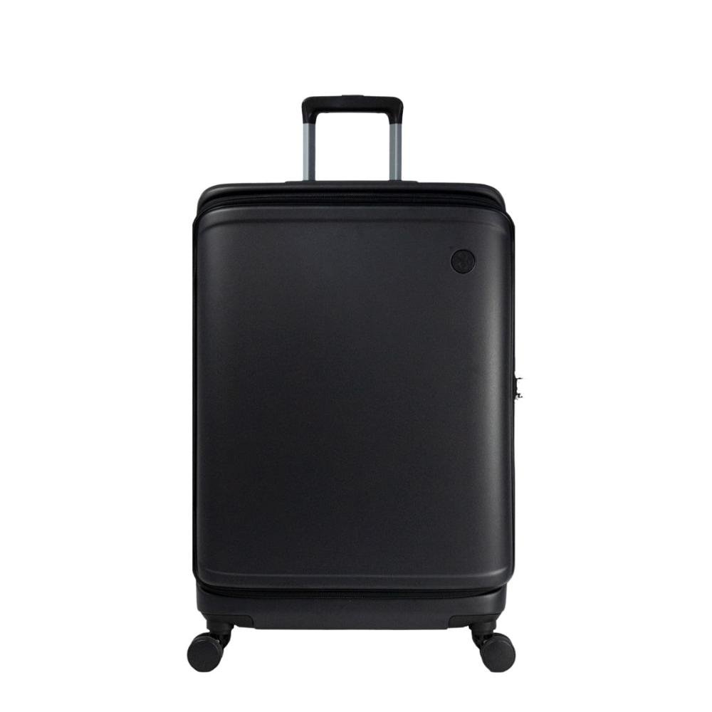 Mala Média 23kg Rígida com Rodas 360º Eco Line Echolac Preto 8