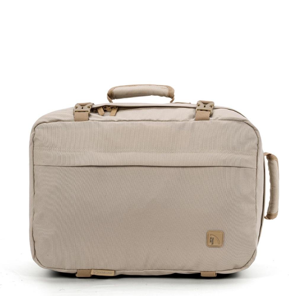 Mochila Feminina para Viagem até 28lt Trekker Travel Blue Nude 5