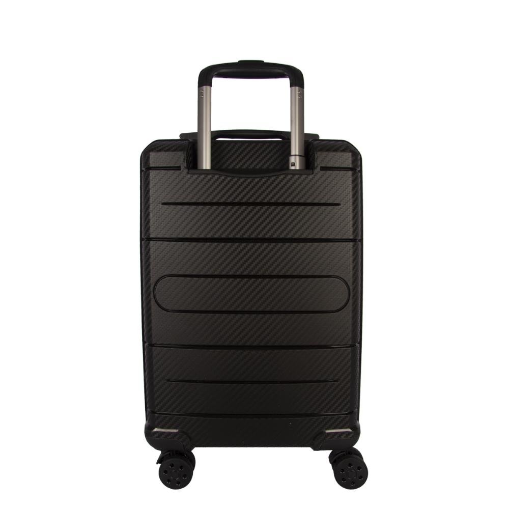 Mala Pequena 10kg Rígida Rodas Giro 360° Berlim Black Le Postiche Preto 4