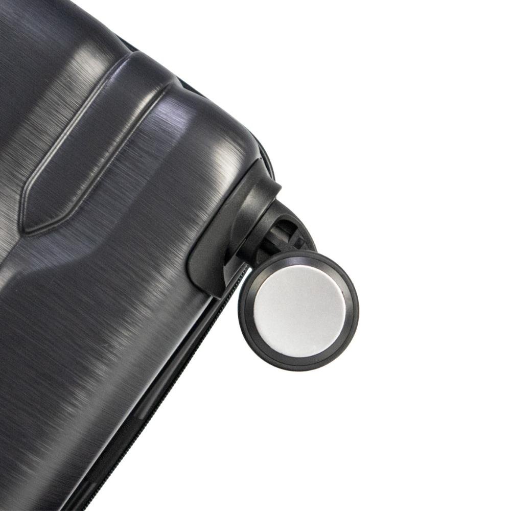Mala Pequena de Bordo 10kg Rígida Rodas Giro 360° Rockspin Samsonite Grafite 9