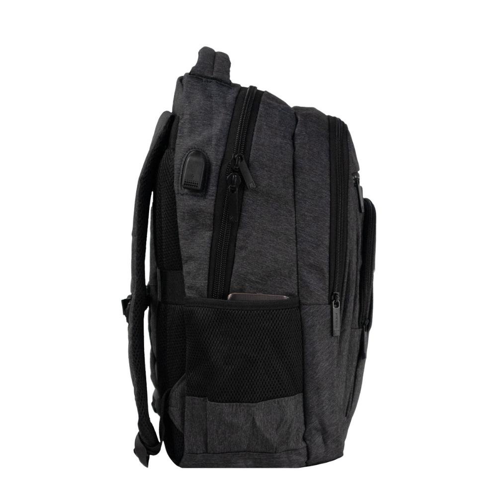 Mochila Notebook 2 Compartimentos BP-5761.1 Travel Blue Preto 3